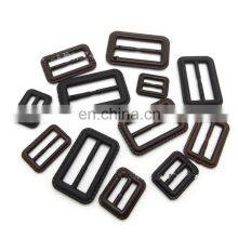 Rectangular Brown Black Custom Waterproof Genuine Leather Covered Belt Buckles thumbnail-5