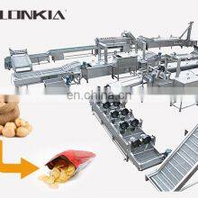 Cassava Chips Making MachinePotato Chips Processing Plant 300kg/h