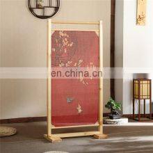 Bamboo Wooden Privacy Screens Room Dividers Antique Partition Wood