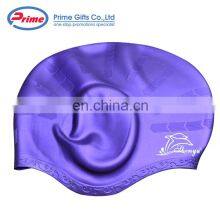 Custom Printed Silicone Swim Cap for Adult thumbnail-5