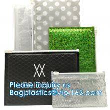 Metallic Foil Film PE Film PE Bubble Cosmetics Reclosable Ziplockk Zipper Bubble Bag 100% Eco-Friendly Waterproof thumbnail-5