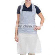 Disposable HDPE LDPE Waterproof Tear-Resistant Food Kitchen Medical Plastic PE Apron thumbnail-1