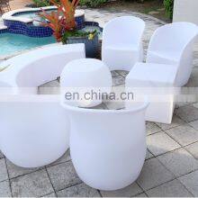 Led Cocktail Bar Table Eco-friendly Plastic Bar Hotel Restaurant Stools Led Cube Light Chair Led Light Chair thumbnail-5
