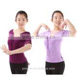 Cotton Drawnstring Long Sleeves Dance Tops thumbnail-1