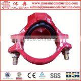 Ductile Iron Grooved Couplings and Grooved Mechanical Outlet Pipe Fitting Adapter thumbnail-2