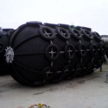 Marine anti-collision fender rubber inflatable ball ship launching bag