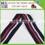 30mm Three Color Strong Striped Elastic Bands Supplier's Choice