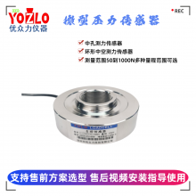 BHCG52-YL-20kN Ring-shaped Force Sensor for 3C Automation Equipment Measurement Sensor thumbnail-1