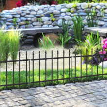 Customizable Wrought Iron Fence Panels for Outdoor Garden With Anti-Rust Coating thumbnail-4