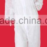 Disposable PP/SMS/PE Coated PP/Microporous Coverall Overall Suit thumbnail-3