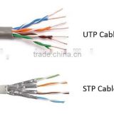 Best Price 4 Pair STP/FTP Cat6 Network Cables 305 Meter 1000ft RJ45 CAT6 Cable With Pull Box Solid