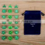 Children Gifts 21pcs Polyhedral Dice Set With Flannelette Bag/Education Math Dice/Children Dice Toys thumbnail-3