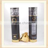 High Round Tin Whiskey Box With Print thumbnail-1