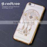 Golden Electroplate China Phone Case Manufacture for Iphone 6s