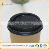 12oz Paper Cup Lid Black and White thumbnail-5