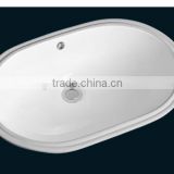 Made in china oval design under counter basin/bathroom sink (BSJ-C851)