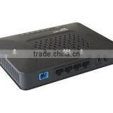 ONU 4*10/100M Ethernet Ports;1*GEPON Port;Plastic casing;external power supply;