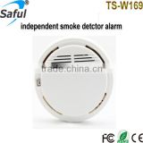 Independent batteries smoke detector fire sound and light alarm