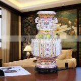 Traditional style Blue and white porcelain Table lamps antique ceramic