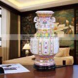 Traditional style Blue and white porcelain Table lamps antique ceramic