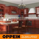 Guangzhou Wholesale American Style Solid Wood Kitchen Cabinet