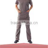 Health Care Uniforms/ V-Neck Neckline Hospital Staff Uniform/Medical Scrubs thumbnail-1