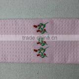 Hot Selling Product 2016 Waffle Weave Promotional Beautiful Embroidered Tea Towels thumbnail-4