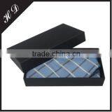 Simple Black Cardboard Necktie Gift Box thumbnail-1