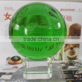 Handmade Fashion Decorates Gift Green Crystal Ball thumbnail-1