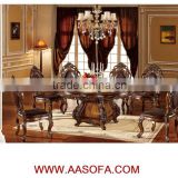 round dining table with 6 chairs,teak wood dining table and chair