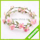 Popular Artificial Flower Wreath for Party,beach ,decoration,crown