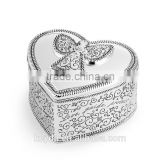 splendid diamond metal jewelry box,wedding gift for guests