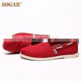Custom Logo Design Canvas Casual Shoes Rubber Outsole Women's Nautical Bimini Shoes thumbnail-2
