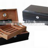 Handmade Electric Spanish Cedar Cigar Humidor for 100 Cigars,humidor Cigar Watch Box thumbnail-4