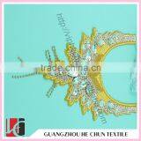 HC-0152 China Wholesale Sewing DIY Rhinestone Appliques Collar Trimming Quality Choice thumbnail-2