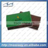 Custom Luxury Fashion Engraved ID Credit Metal Colors Leather Card Holder