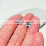 Blue Topaz Loose Round Faceted Cut Gemstone, Cut Stones