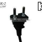 Korea Power Cord KETI Approval 16a 250v AC Power Cord