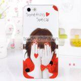 2014 China Manufacturer Carton Picture Plastic Phone Case for Iphone 5/5s