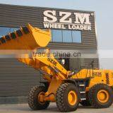 SZM 5tons payload wheel loader hydraulic joystick