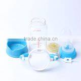 180ml Wholesale High Quality Drinking Glass Baby Nursing Feeding Bottle Heat Resistant Glass Baby Feeding Bottle Manufacturer thumbnail-6