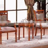 top grade quality 4 legs wood round tea table wood tea table (NG2662)