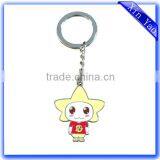 Customized Design Copper Gold Cheap Advertising Keychains thumbnail-5