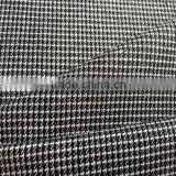 10/30/50/70 Polyester Blended Wool Houndstooth Fabric for Suiting and Dress thumbnail-4