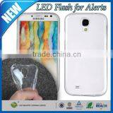 C&T LED Flash Slim TPU Crystal Clear Case for Samsung Galaxy S4