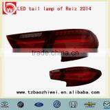 12V Automobile LED ABS Tail Lamp Light for Reiz 2014 Made in China ,rear Lamp Rear Light