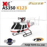 Original Wltoys V931 6CH Flybarless 3/6 Axis Gyro 3 Blade AS350 Scale RC Helicopter BNF thumbnail-1