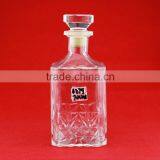 Factory Directly Sale Crystal Wine Bottles Engrave Liquor Bottles French Brandy Bottles