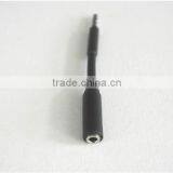 New Earphone Splitter Audio Cable 3.5mm Double Jack for IPod Black 9cm thumbnail-3