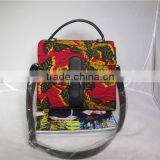 African Fabric Wax Print Purse Bag Handbag thumbnail-5